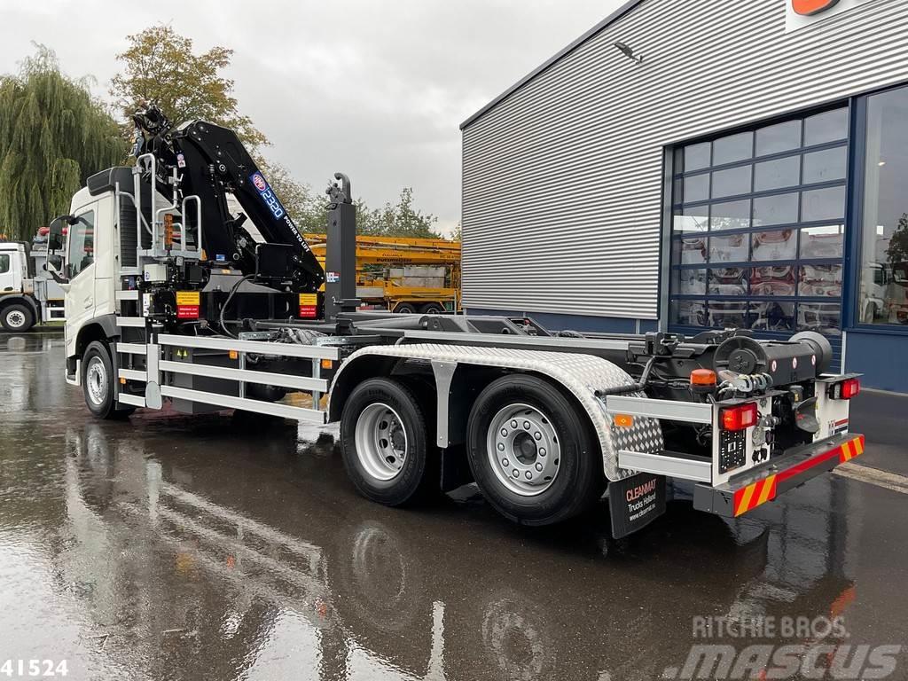 Volvo FM 430 HMF 23 ton/meter laadkraan + Welvaarts Weig Rol kiper kamioni s kukama za dizanje