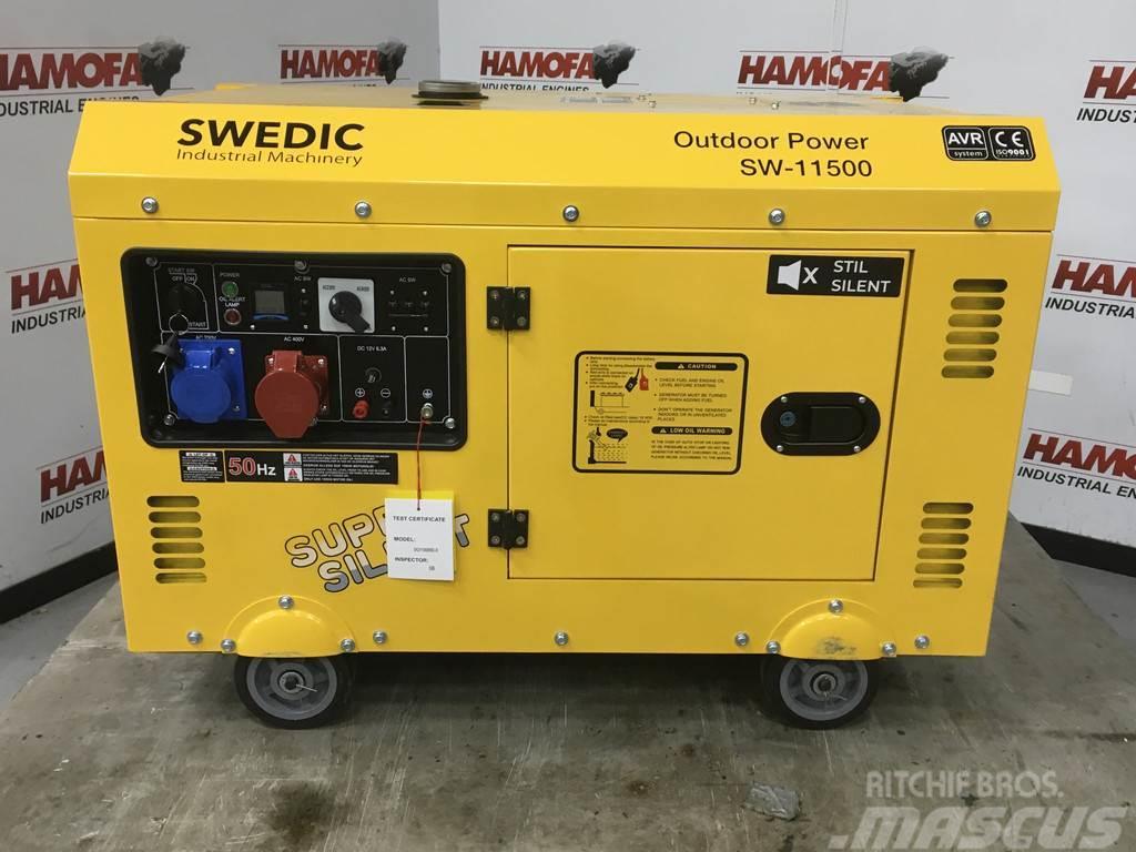  SWEDIC SW-11500 GENERATOR 10KVA NEW Dizel agregati