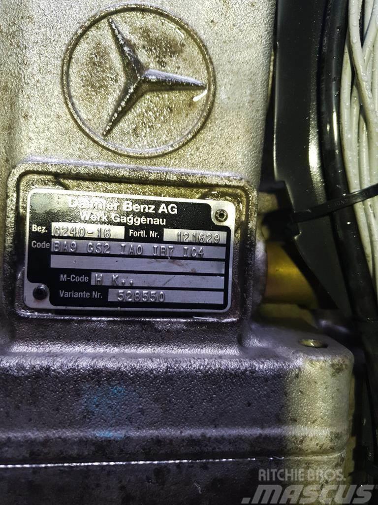 Mercedes-Benz ACTROS MP I G 240 - 16 ΜΕ INTARDER 115, ΗΛΕΚΤΡΟΝΙΚ Mjenjači