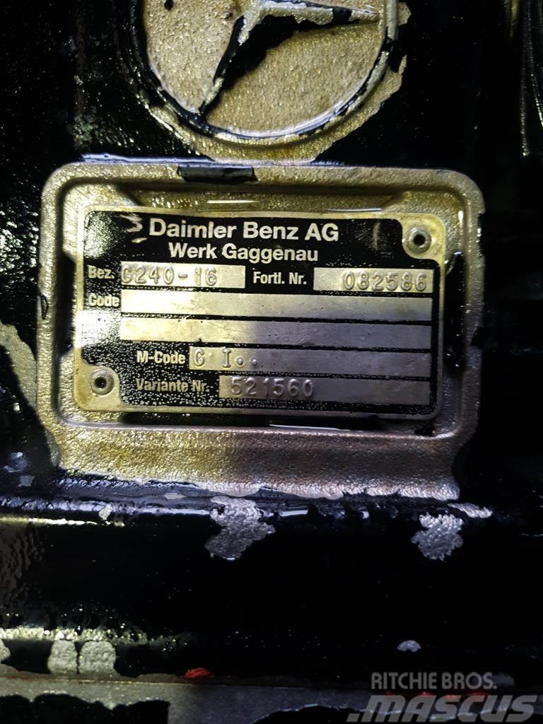 Mercedes-Benz ACTROS MP I G 240 - 16 ΜΕ INTARDER 115, ΗΛΕΚΤΡΟΝΙΚ Mjenjači