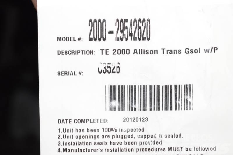 Allison 2000 Mjenjači