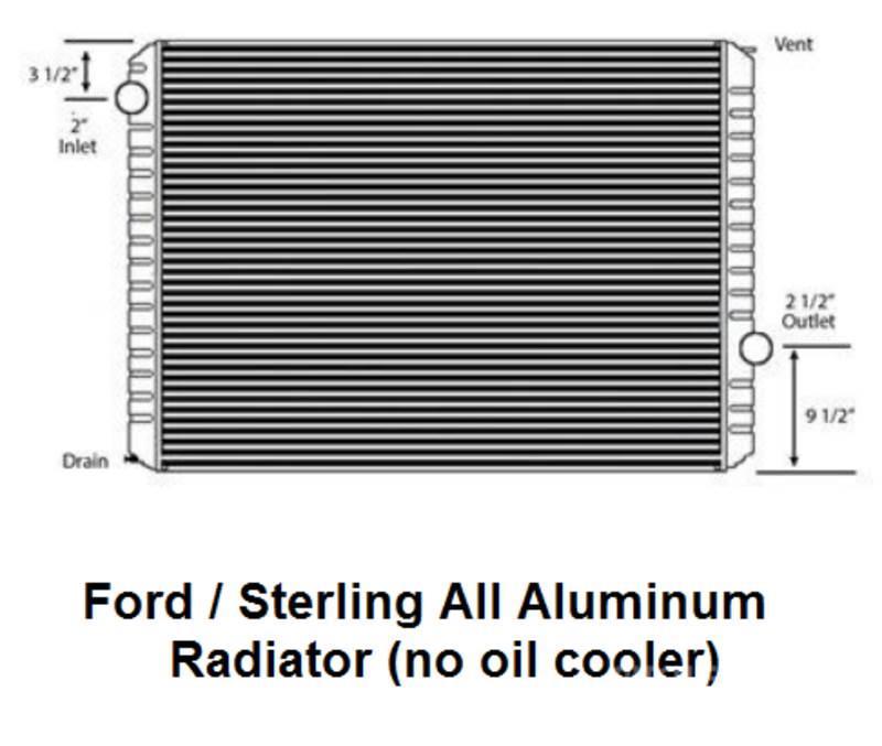 Ford L9500 Radijatori
