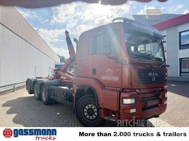 MAN TGA 25.530 8x4-4 BL, Lift-/Lenkachse Rol kiper kamioni s kukama za dizanje