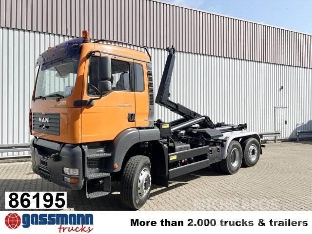 MAN TGA 28.350 6X4-4 BL, Lift-/Lenkachse Rol kiper kamioni s kukama za dizanje