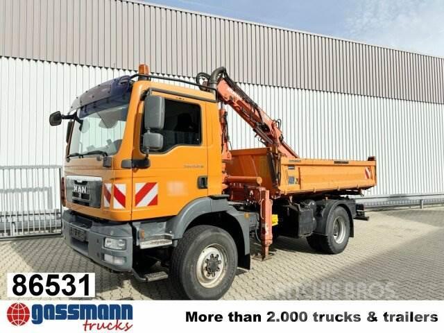 MAN TGM 13.250/340 4x4 BL, EEV-Motor, Kran Atlas 85.1 Kiper kamioni