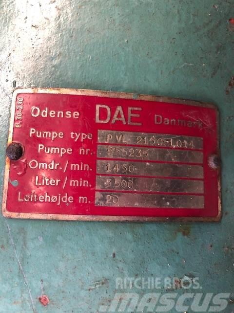  DAE type PVL 2150-1014 pumpe Pumpe za vodu