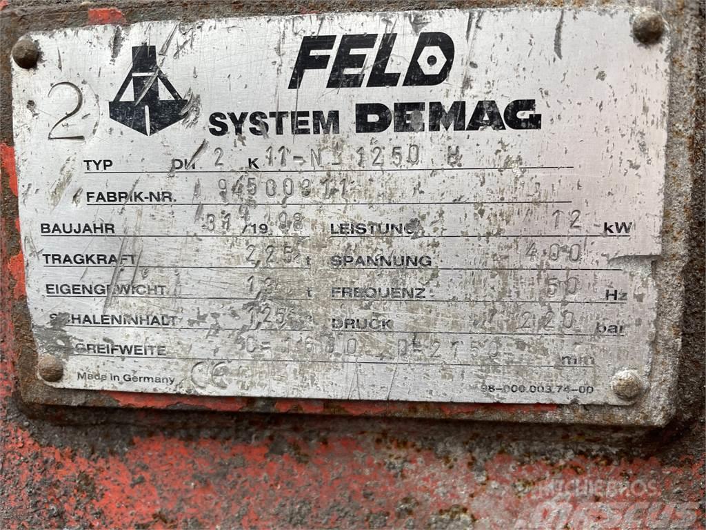  Feld-Demag 1,25 kbm el-hydraulisk grab type DH2K 1 Grabilice