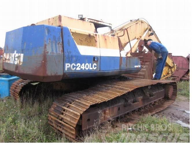 Komatsu PC240LC-5 gravemaskine til ophug Bageri gusjeničari