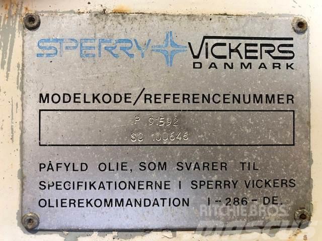  Sperry Vickers Danmark P91592 Powerpack Dizel agregati
