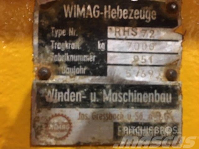  Wimag RHS72 løfteåg - 7 ton Oprema i dijelovi za kranove