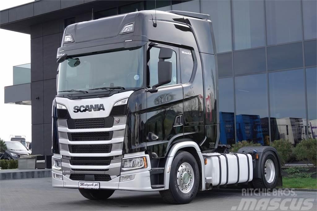 Scania S 450 / RETARDER / KOMPRESOR DO WYDMUCHU MHS 1100  Traktorske jedinice