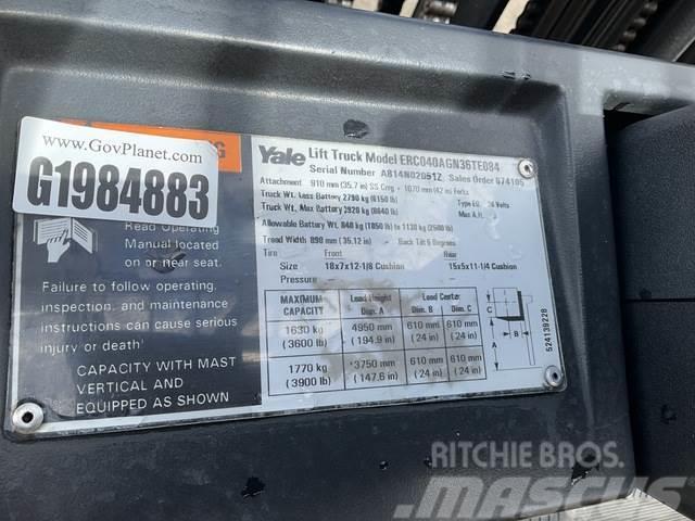 Yale ERC040AGN36TE084 Električni viličari