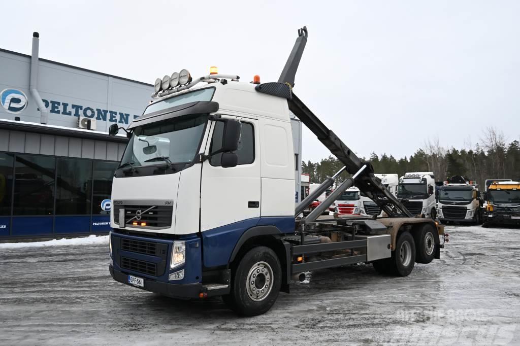 Volvo FH460 6x2 371tkm Rol kiper kamioni s kukama za dizanje