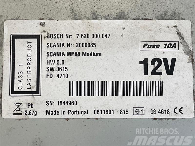 Scania SCANIA RADIO 2000085 Druge komponente
