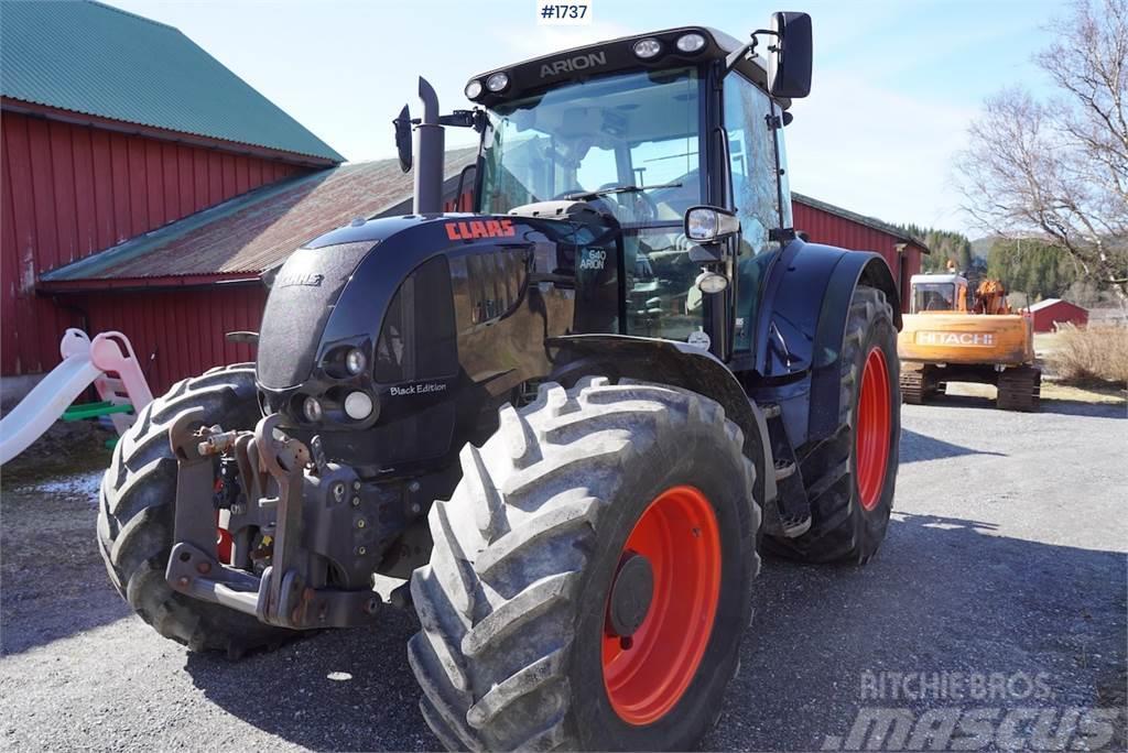 CLAAS Arion 640 Black Edition Traktori