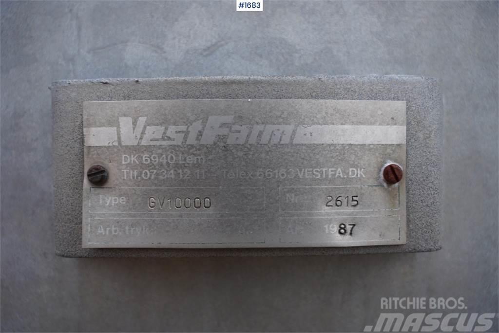 VestFarm GV10000 Drugi strojevi za gnojenje i dodatna oprema