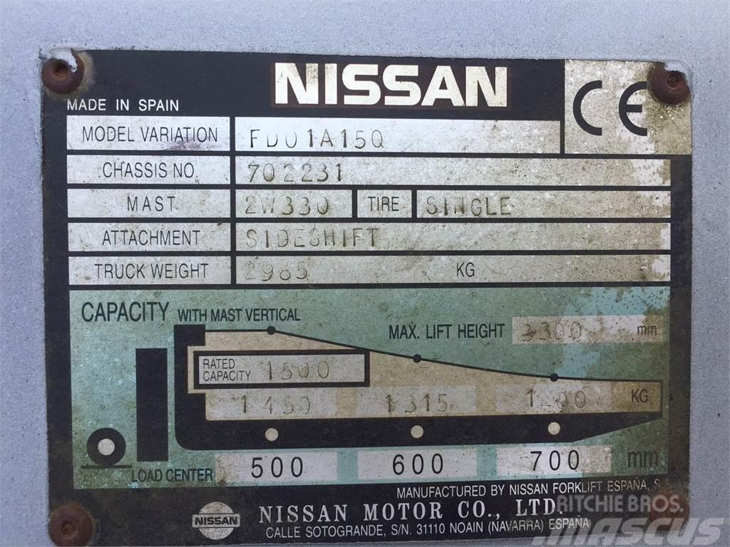 Nissan FD01A15Q Viličari - ostalo