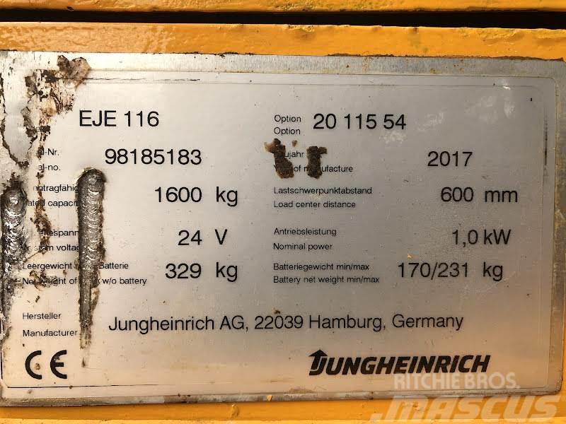 Jungheinrich EJE 116 Nisko podizni električni viličar