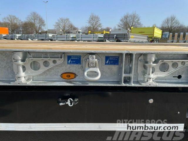 Humbaur 3-A-Tieflader Luftgef/3mPaket/Hydraulik/Verzinkt Niski utovarivači