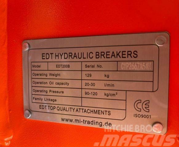  Hydraulikhammer EDT 200B - Passt 1,2 - 3 To Ostalo