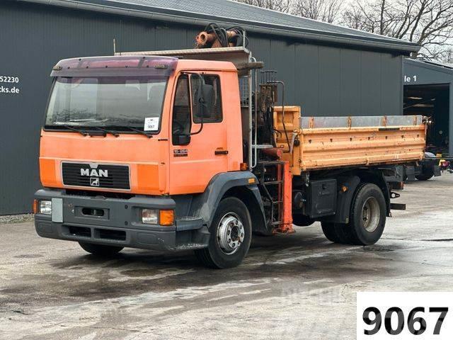 MAN 15.264 4x2 Meiller-DSK + Atlas 80.1 Ladekran Kiper kamioni