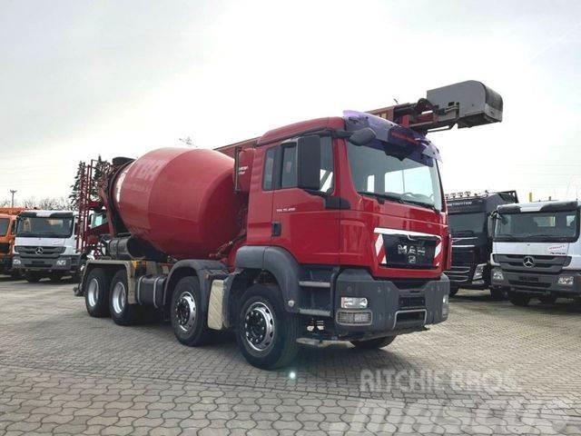MAN TG-S 35.400 8x4 BB Betonmischer Stetter 9m³, deu Kamioni mikseri za beton