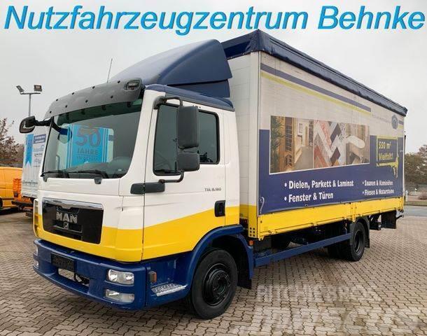 MAN TGL 8.180 BL/ Schiebegardine/ AHK/ Euro5 Curtainsider trucks