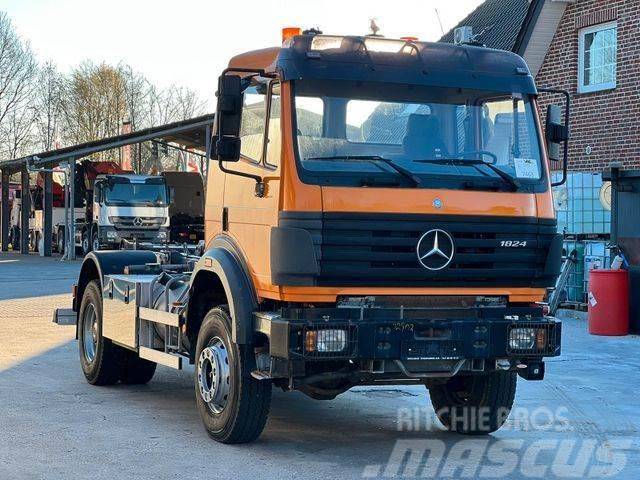 Mercedes-Benz 1824 AK 39 EU2 4x4 Top Zustand !! 66000 Km Rol kiper kamioni s kukama za dizanje