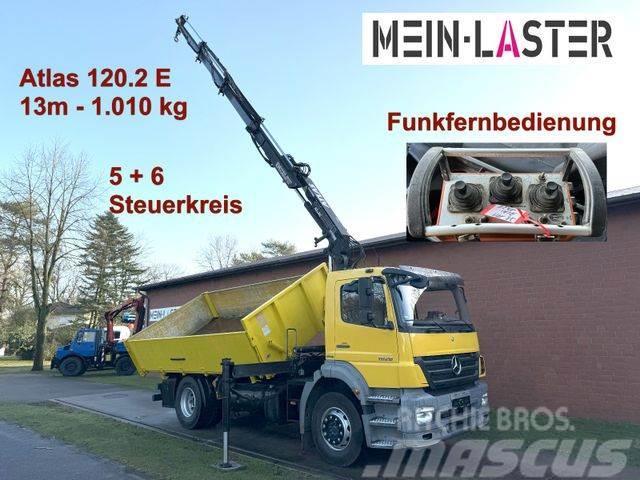 Mercedes-Benz 1829 Atlas 120.2E 13m-1.010 kg 5+6 St.kreis Funk Kiper kamioni