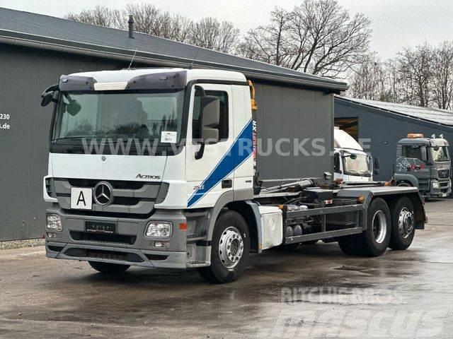 Mercedes-Benz Actros 2541 6x2 Euro5 HIAB-Abrollkipper Rol kiper kamioni s kukama za dizanje