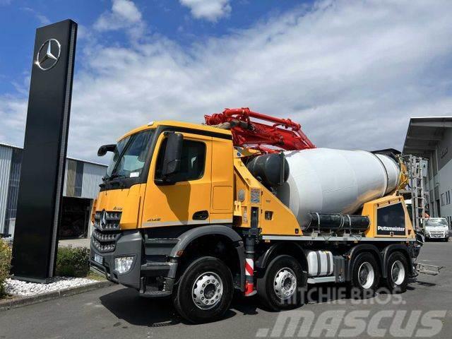 Mercedes-Benz Arocs 4145 B PUMI Putzmeister 28-4 77S 7m³/28m Kamioni mikseri za beton