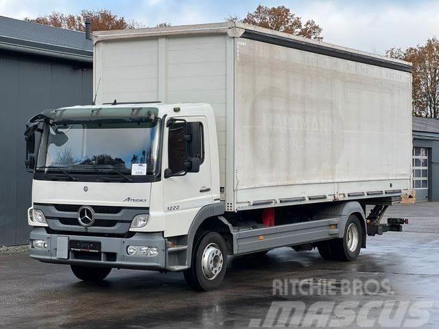 Mercedes-Benz Atego 1222L EU5 m. Bär Ladebordwand Kamioni sa ceradom