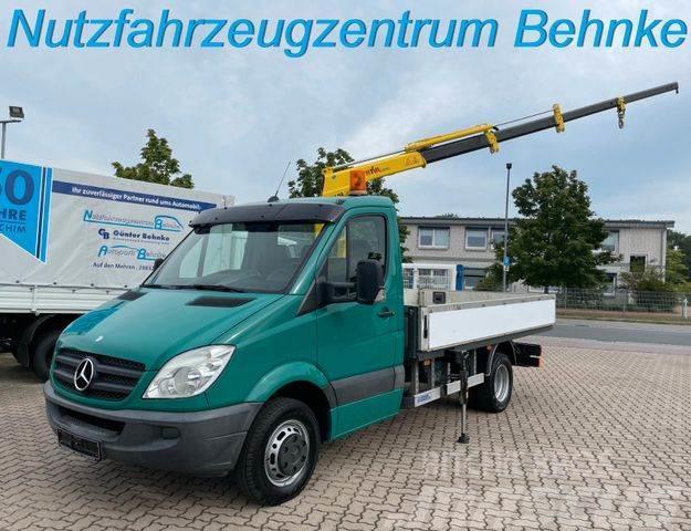 Mercedes-Benz Sprinter 519 CDI Pritsche / Hyva Kran 4,2m=600kg Kiperi