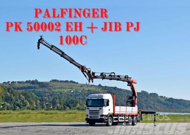 Scania G 490* PK 50002 EH + JIB PJ100C + FUNK /6x4 Kamioni sa kranom