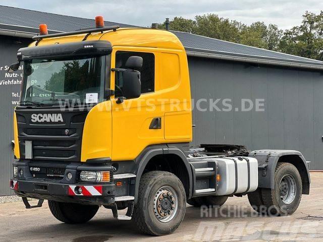 Scania G450 4x4 Euro 6 SZM Kipphydraulik Traktorske jedinice