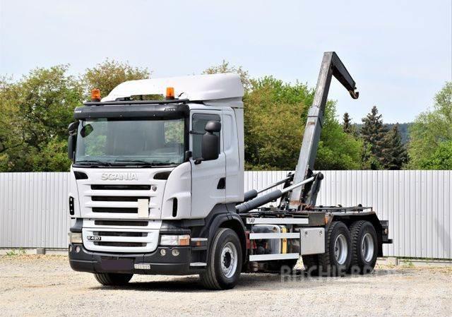 Scania R 420 Abrollkipper *6x4* Top Zustand ! Rol kiper kamioni s kukama za dizanje