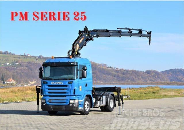 Scania R420 * Sattelzugmaschine + PM SERIE 25/FUNK *TOP Kamioni sa kranom