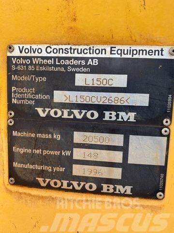 Volvo L150C **BJ. 1996 ** 28315H/WAAGE/TOP Zustand** Wheel loaders