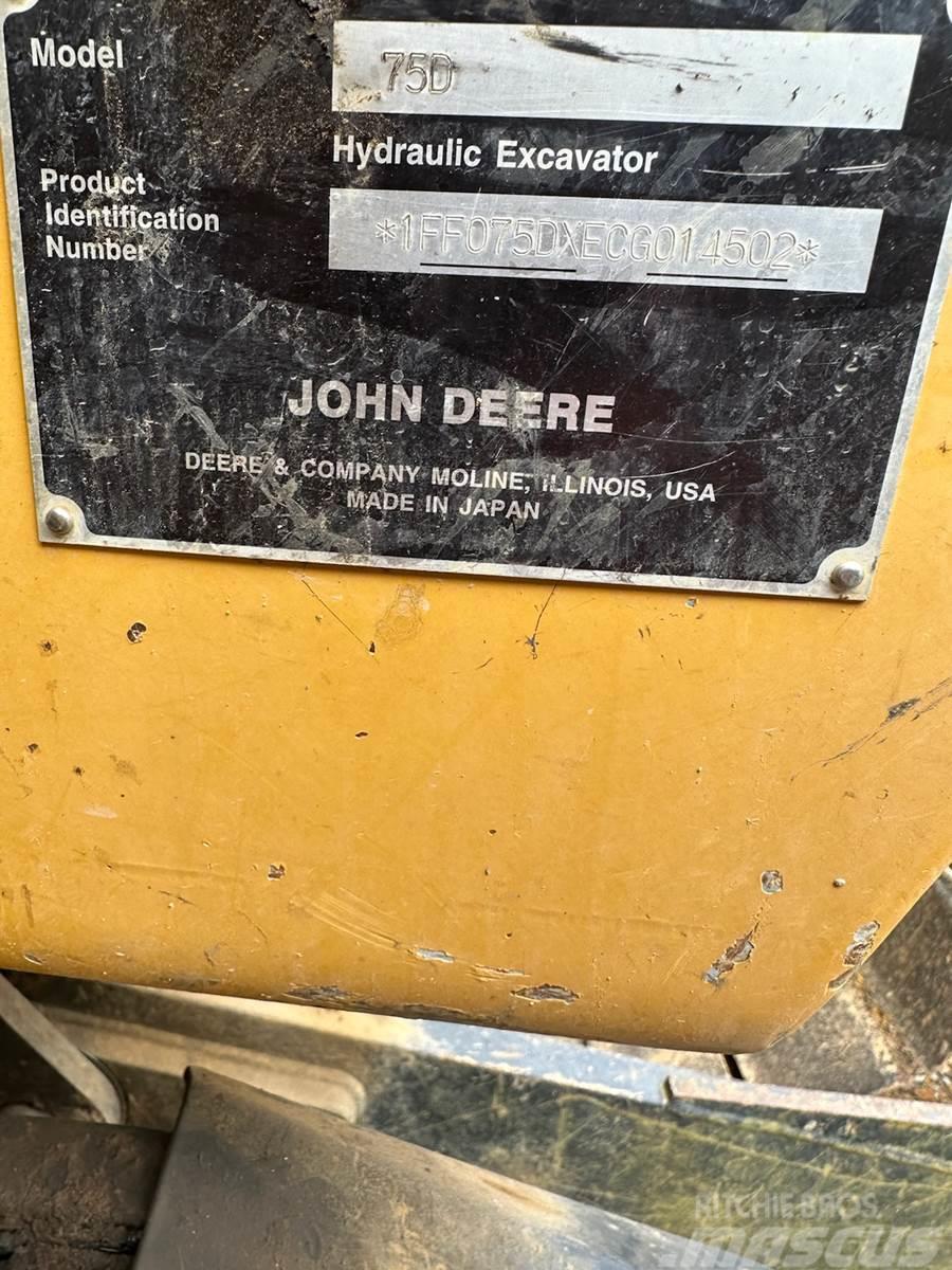 John Deere 75D Bageri gusjeničari