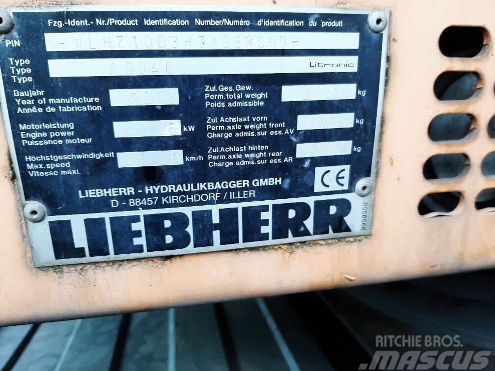 Liebherr A 904 C Litronic Bageri na kotačima
