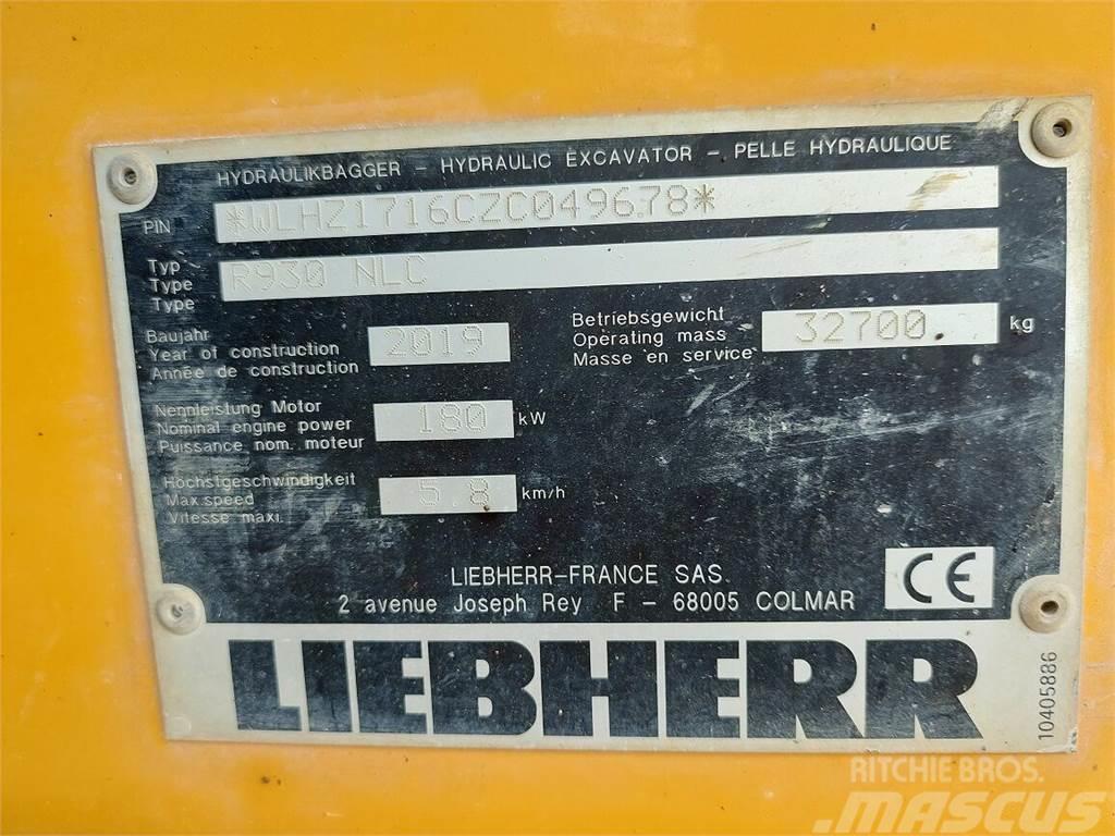 Liebherr R 930 NLC Bageri gusjeničari