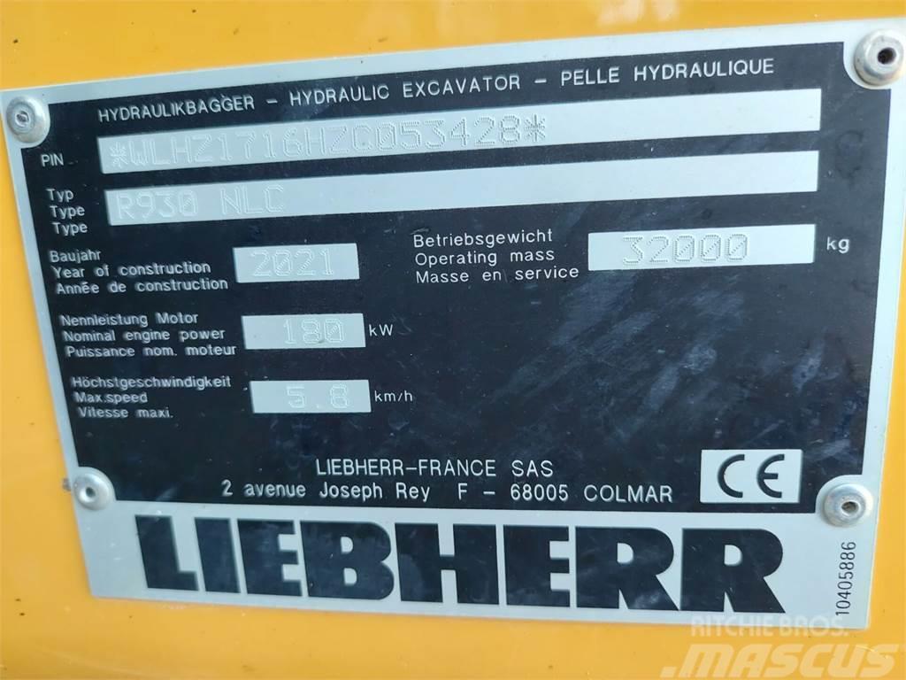Liebherr R 930NLC Bageri gusjeničari