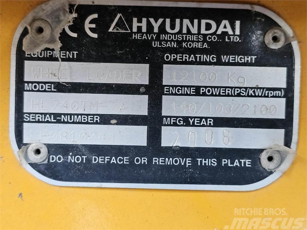 Hyundai HL 740 TM 7A Utovarivači na kotačima