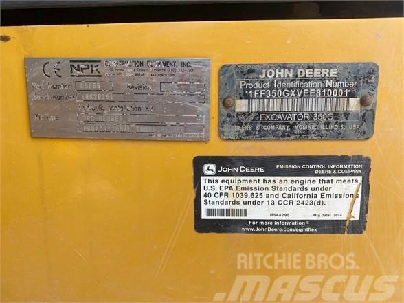 John Deere 350G LC Bageri gusjeničari