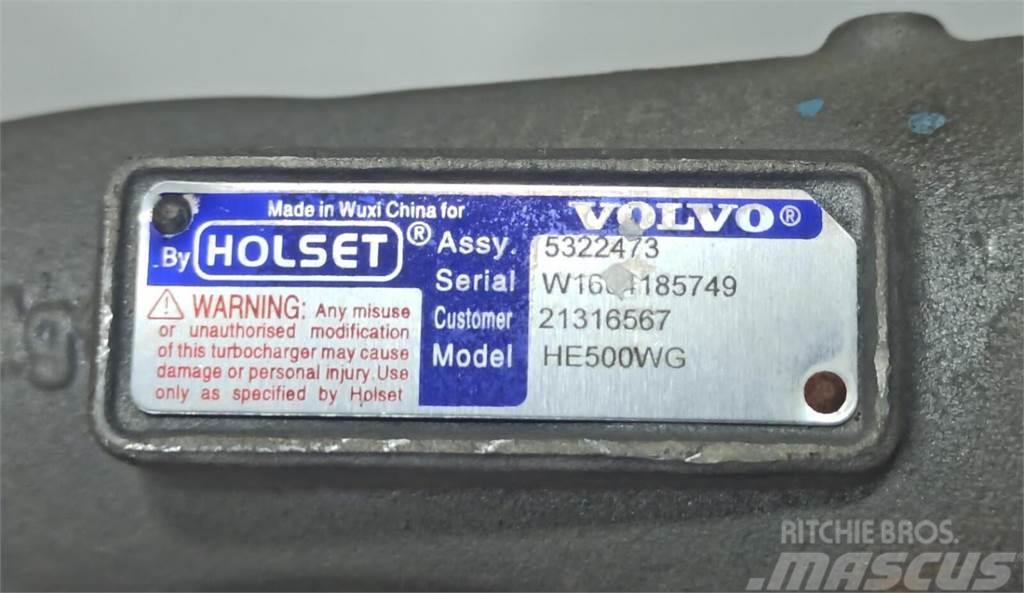 Holset /Tipo: D11 Turbocompressor HE500WG Volvo MD11 5322 Motori