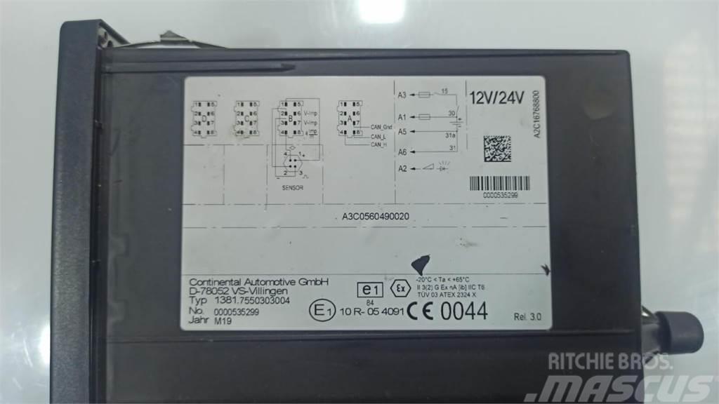  VDO /Tipo: DAILY Tacógrafo Universal VDO 12V / 24V Elektronika