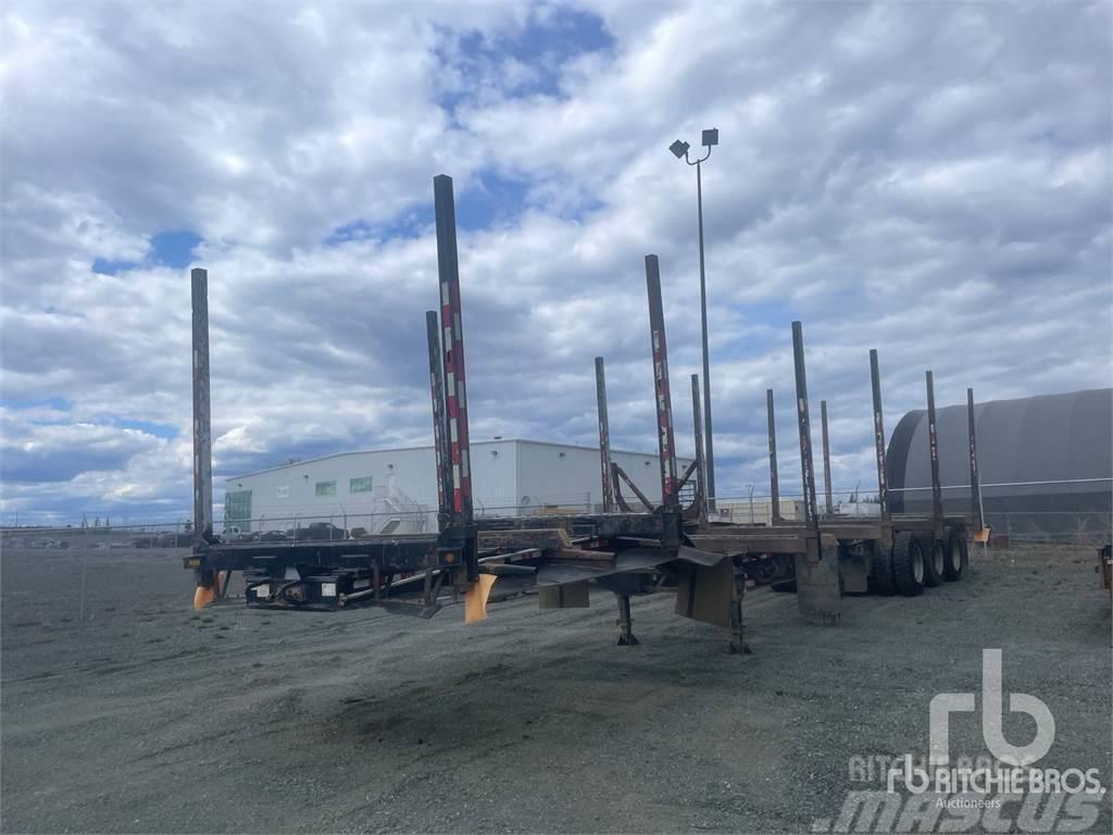 Doepker 52 ft Tri/A Hayrack Off-Highway Timber trailers