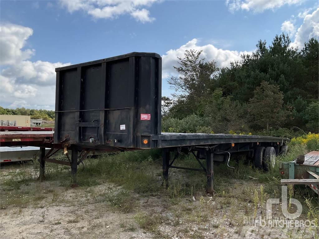 Fontaine 40 ft 2/Axle Spread Axle Flatbed/Dropside semi-trailers
