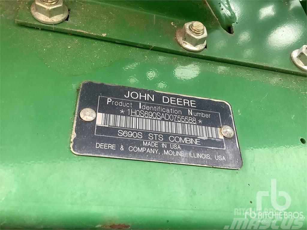 John Deere S690 Kombajni