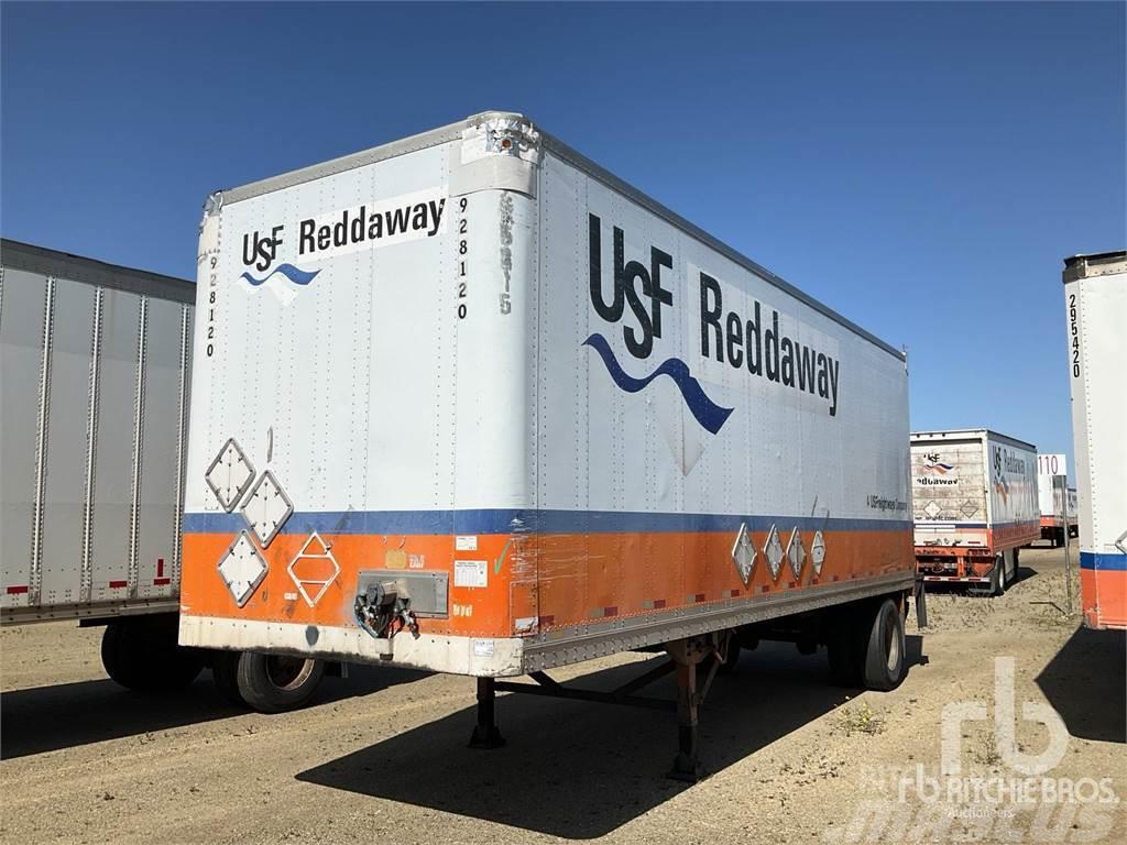 Strick 28 ft x 102 in Box body semi-trailers